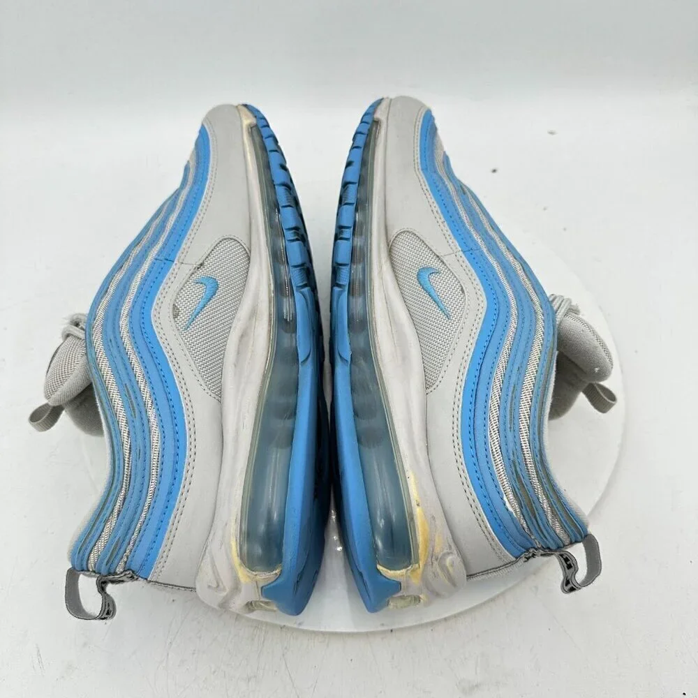 Nike Air Max 97 ID By You Men Size 10 DJ3180-991 Blue Grey Training Shoes